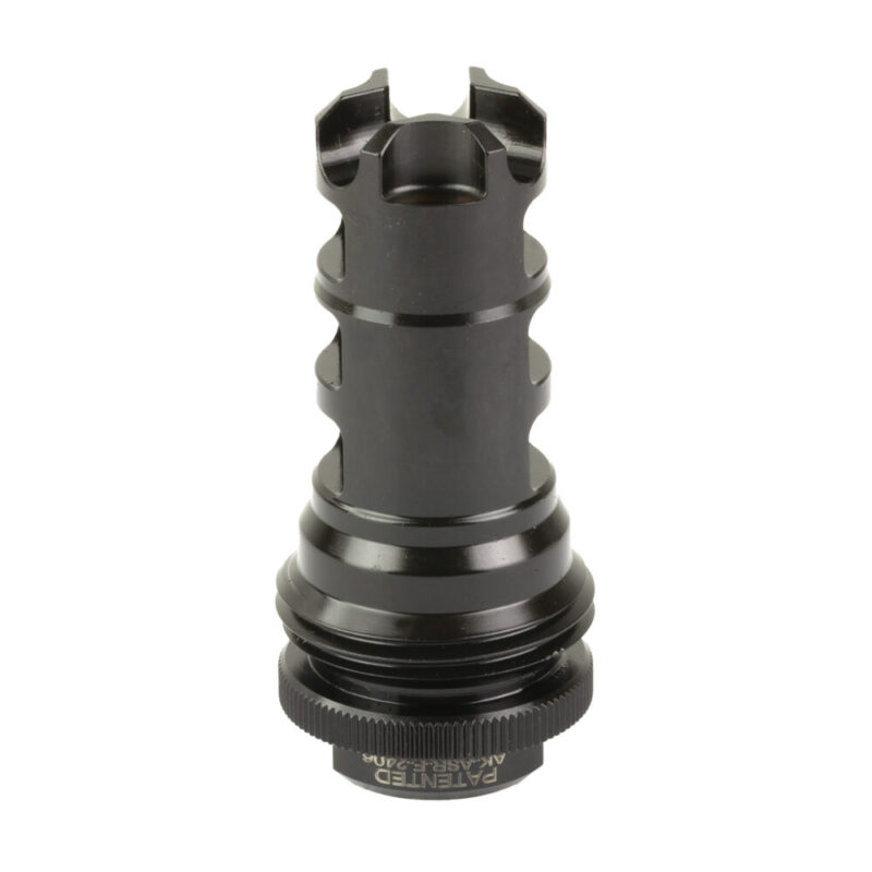 LanTac USA LLC Drakon Muzzle Break M14X1 LH Thread Pitch 7.62×39 Black