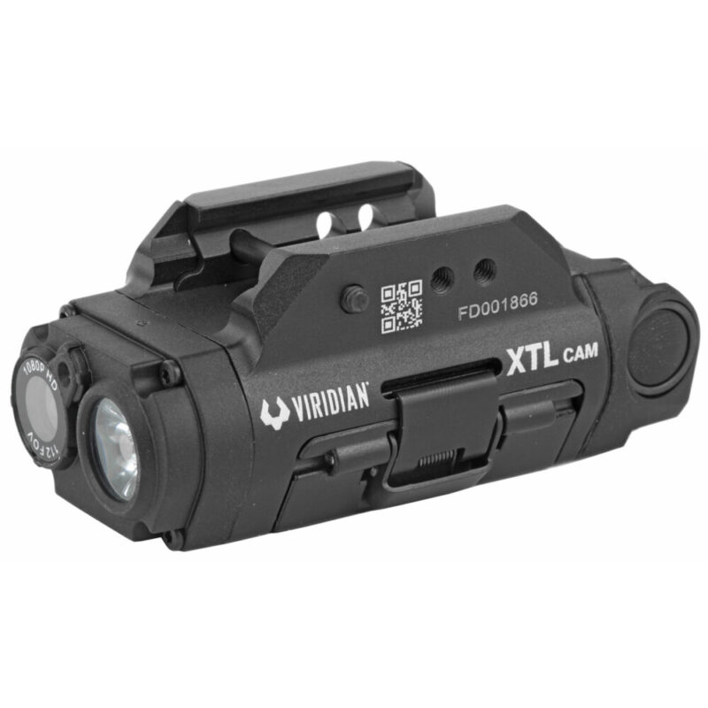 Viridian Weapon Technologies XTL Gen 3 Universal Mount Tactical Light (500 Lumens) and HD Camera Black Finish