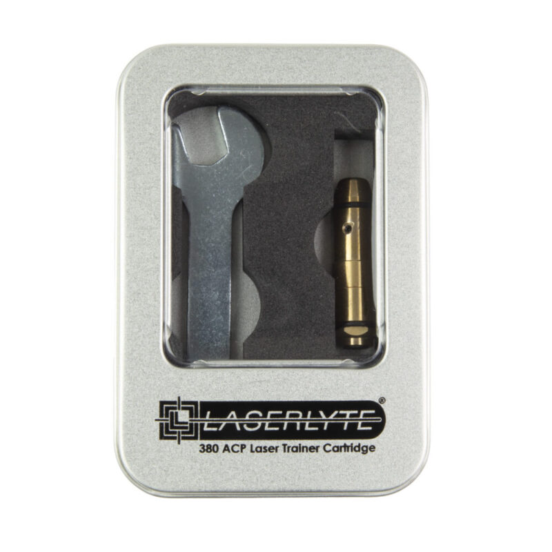 LaserLyte Laser Cartridge Trainer Bore Sighter 380ACP Red Laser