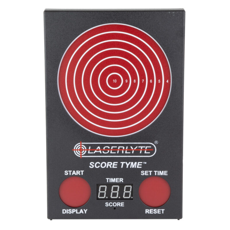 LaserLyte ScoreTyme Scoring Target Black and Red