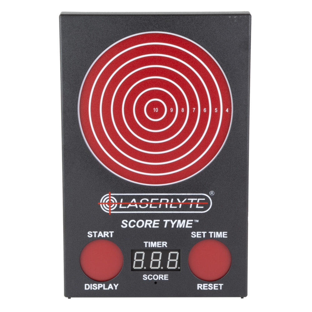 LaserLyte ScoreTyme Scoring Target Black and Red