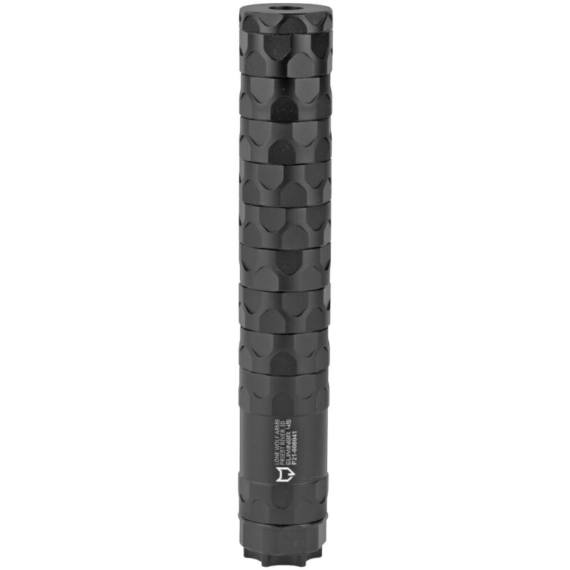 Lone Wolf Distributors Elimin8r 45 45ACP 7075 Aluminum Black