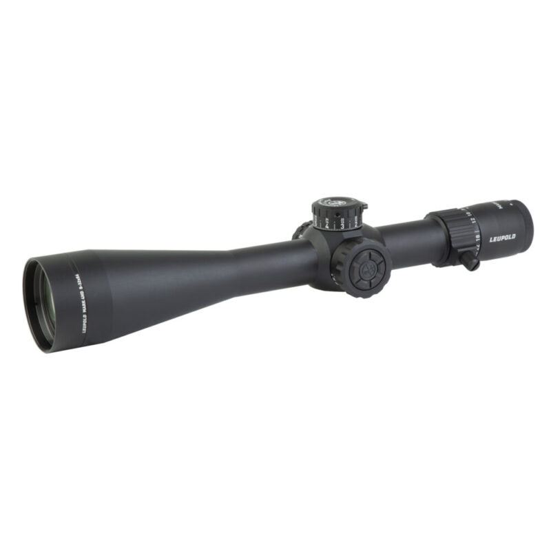 Leupold Mark 4HD Rifle Scope 8-32X Magnification 56mm Objective Illuminated PR2-MIL Reticle Black