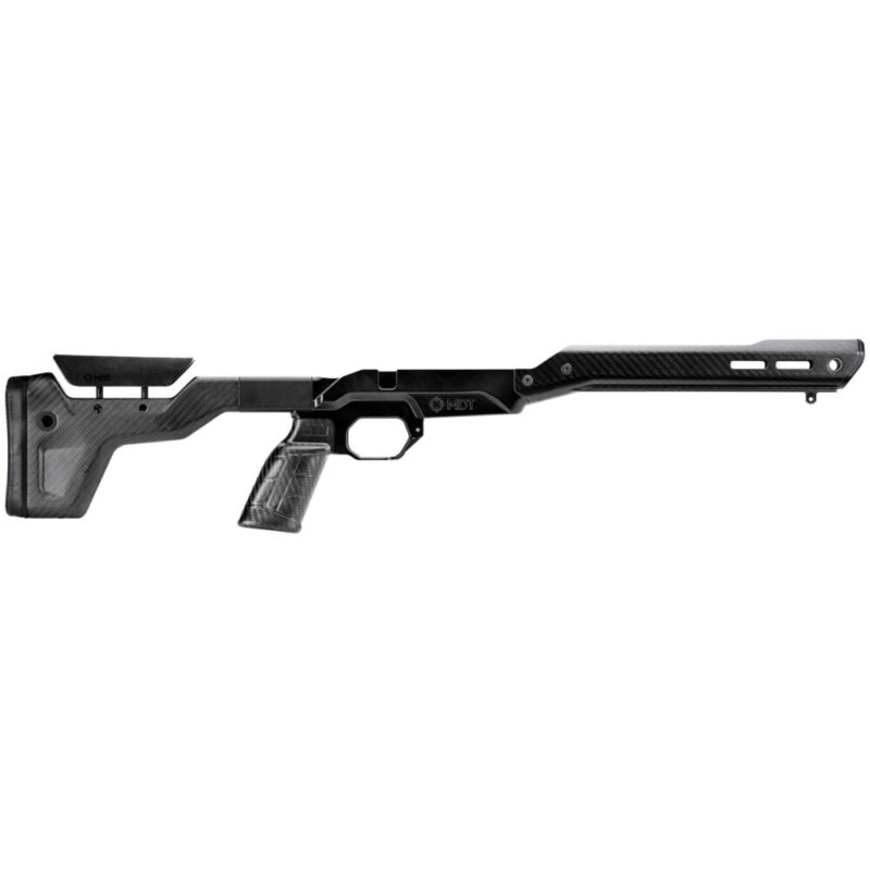 MDT HNT-26 Rifle Chassis Fits Remington 700 Long Action Black w/Carbon Fiber