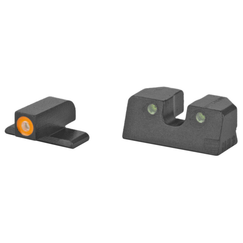 Meprolight Hyper-Bright Tritium Sight Set Orange Front/Green Rear