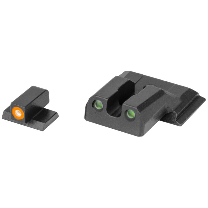 Meprolight Hyper-Bright Tritium Sight Set Orange Front/Green Rear