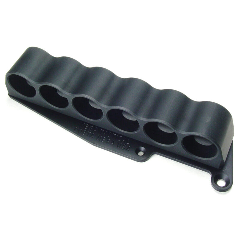 Mesa Tactical 6-Shell Side Saddle 12 Gauge Fits Remington 870 Black