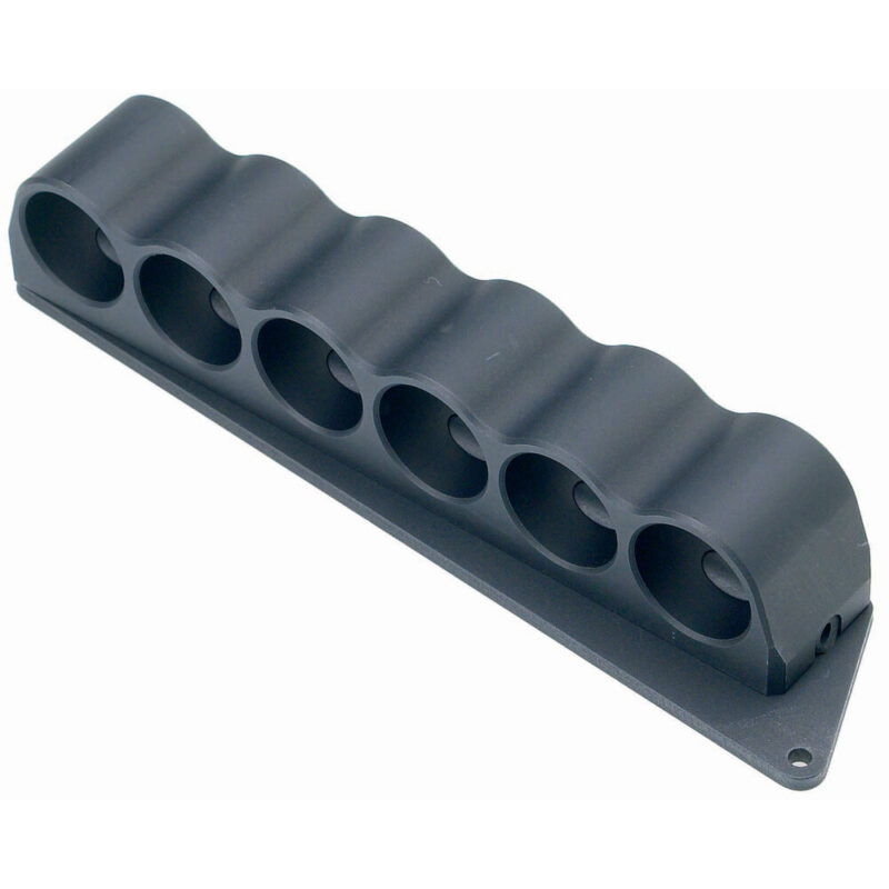 Mesa Tactical 6-Shell Side Saddle 12 Gauge Fits Mossberg 500 590 Black