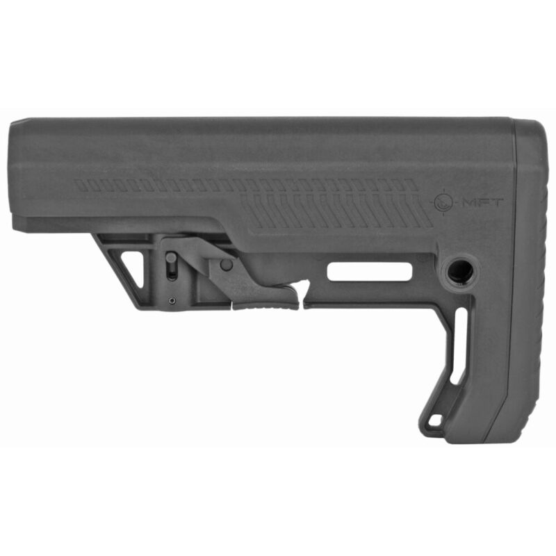 Mission First Tactical Battlelink Extreme Duty Minimalist Stock Mil-Spec Tube Size Collapsible Black