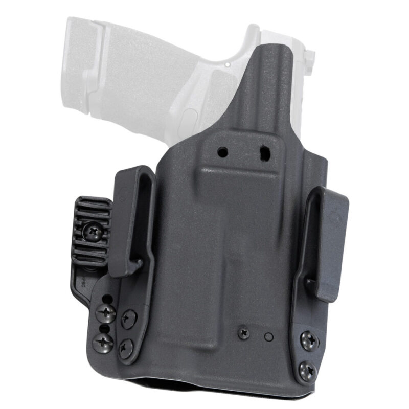 Mission First Tactical Pro Holster Inside Waistband Holster Includes 1.5″ Belt Attachment Black