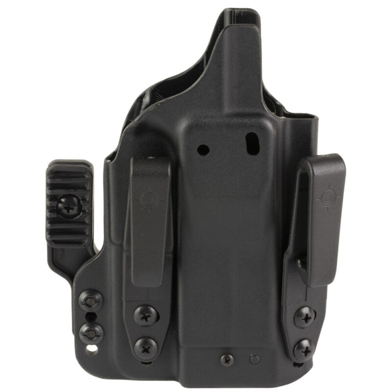 Mission First Tactical Pro Holster Inside Waistband Holster For Glock 43X W/Wo Red Dot H3-GL-1-BR1 Black