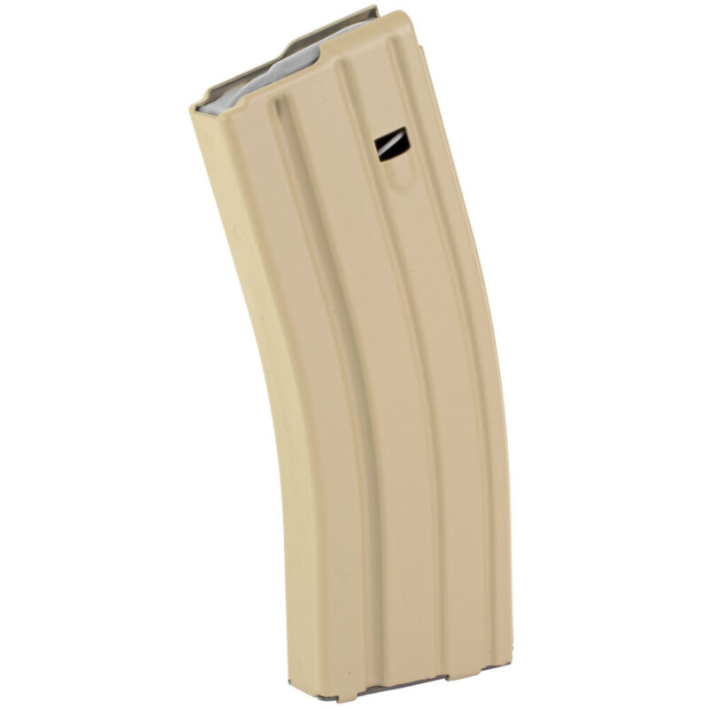 Ammunition Storage Components Magazine 223 Remington/5.56 NATO 30Rd Fits AR-15 Flat Dark Earth Marlube w/ Gray Follower