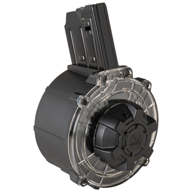 Charles Daly Drum Magazine 12 Gauge 20 Rounds AR-12S Black