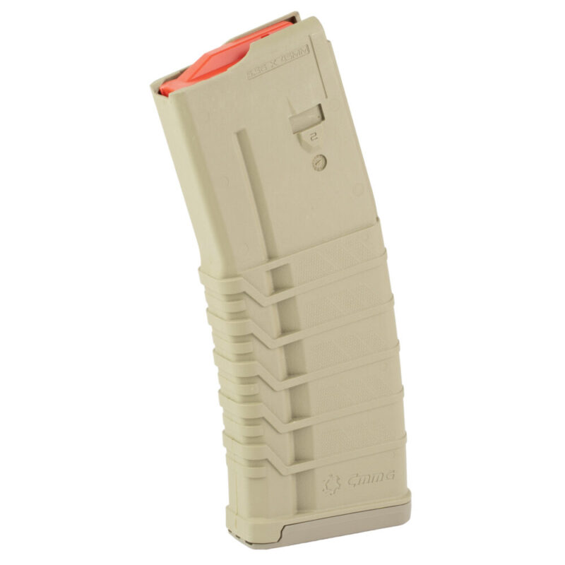 CMMG Rifle Magazine 5.56 NATO 30 Rounds Fits MK4/AR15 Flat Dark Earth