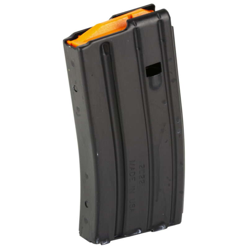 DURAMAG Magazine 20 Rounds Fits AR-15 Orange AGF Follower