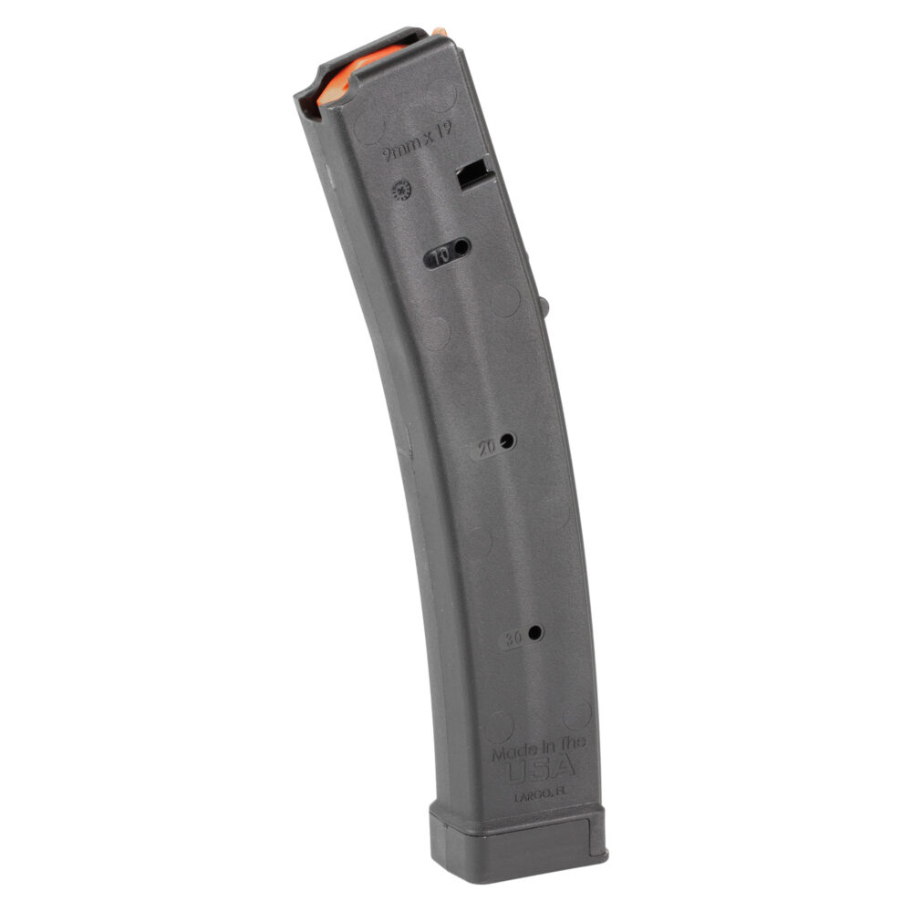Global Ordnance Magazine Stribog 9MM 30 Rounds Fits SP9A3 Gen 2/SP9A3 Black