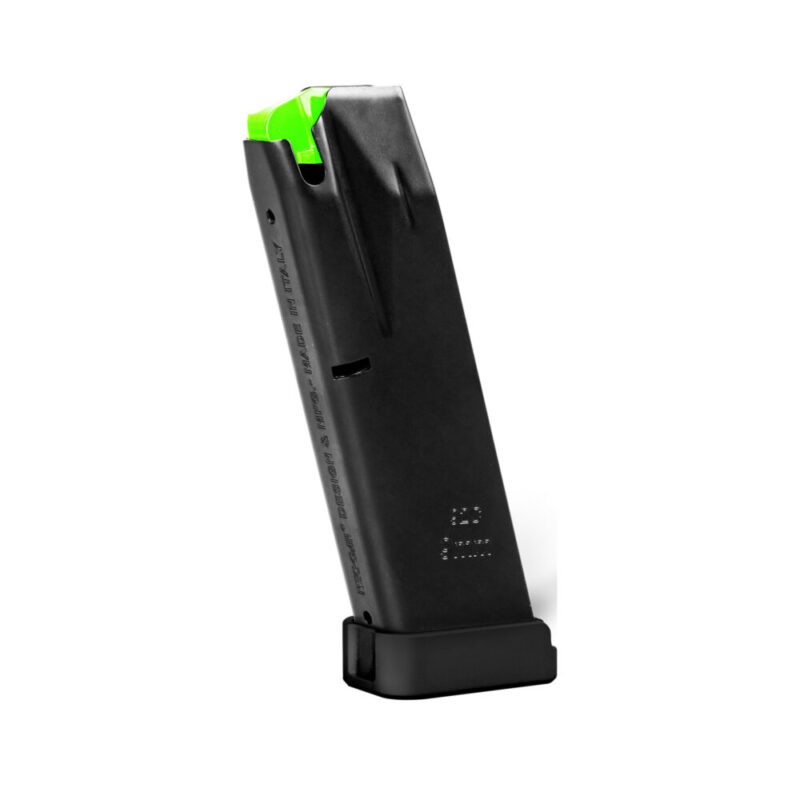 Mec-Gar USA Magazine 9MM 18 Rounds Fits Beretta 92FS Compact Black