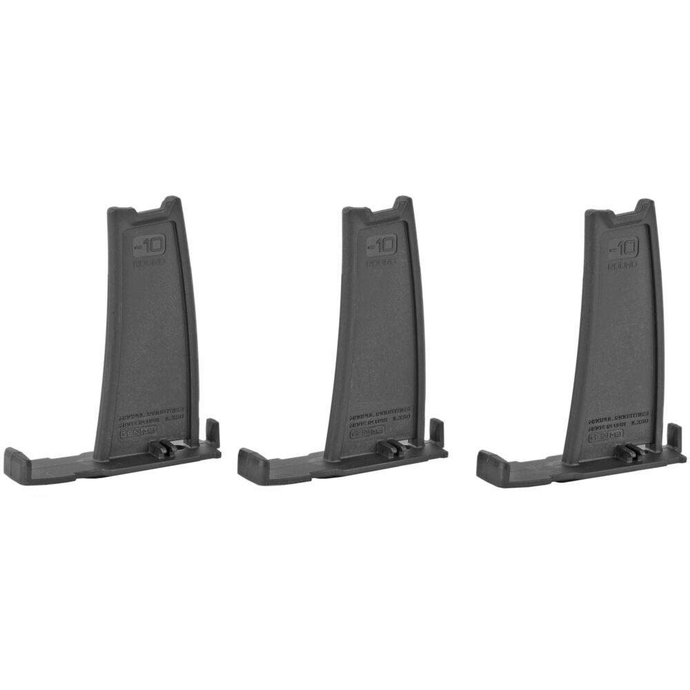 Magpul Industries Minus 10 Round Limiter Fits PMAG 7.62×51 LR/SR GEN M3 3 Pack Black