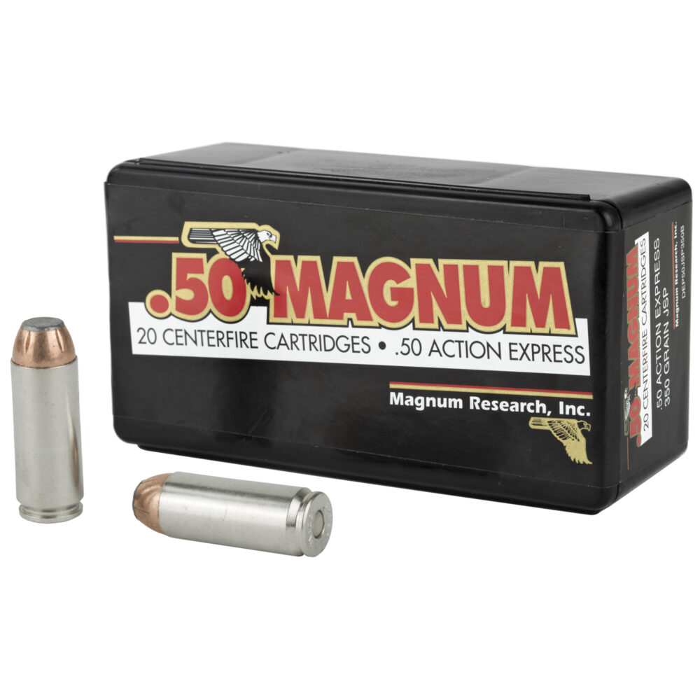 Magnum Research Blount 50 Action Express 350 Grain 20 Round Box