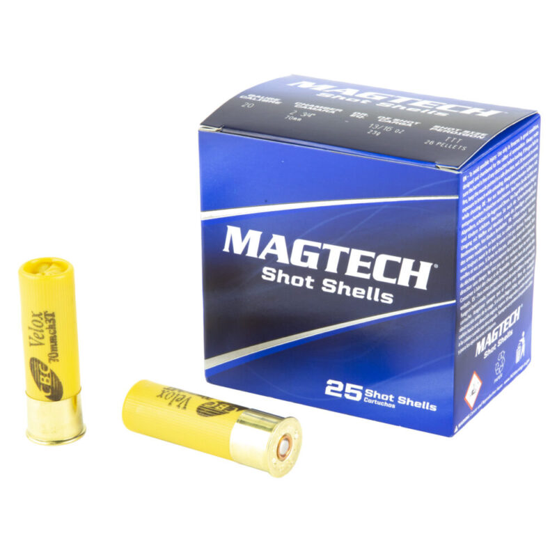 Magtech Shot Shell 20 Gauge 2.75″ 25 Round Box