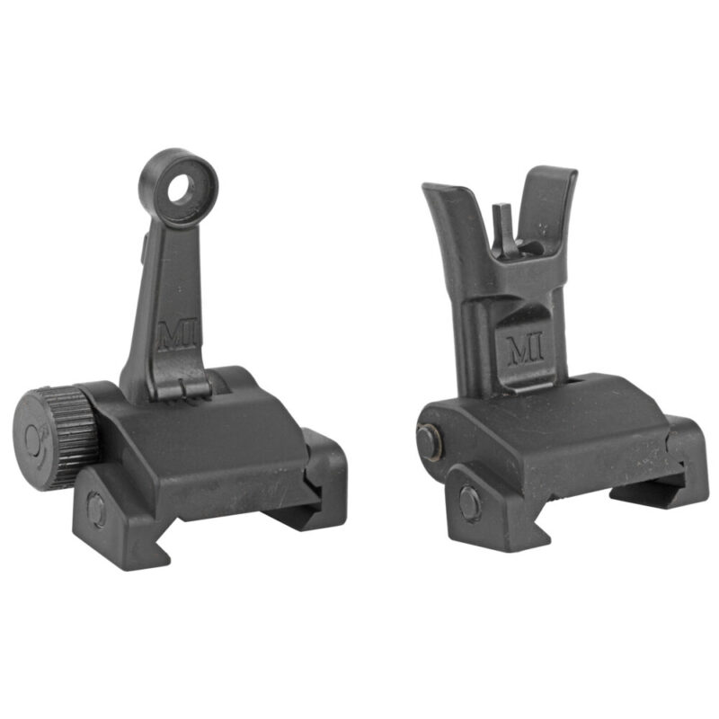 Midwest Industries Combat Rifle Sight Set Includes A2 Sight Tool Black Finish