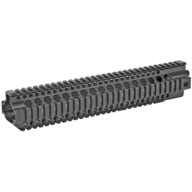 Midwest Industries Combat Rail T-Series Free Float Handguard Fits AR-15 Black Anodized Finish