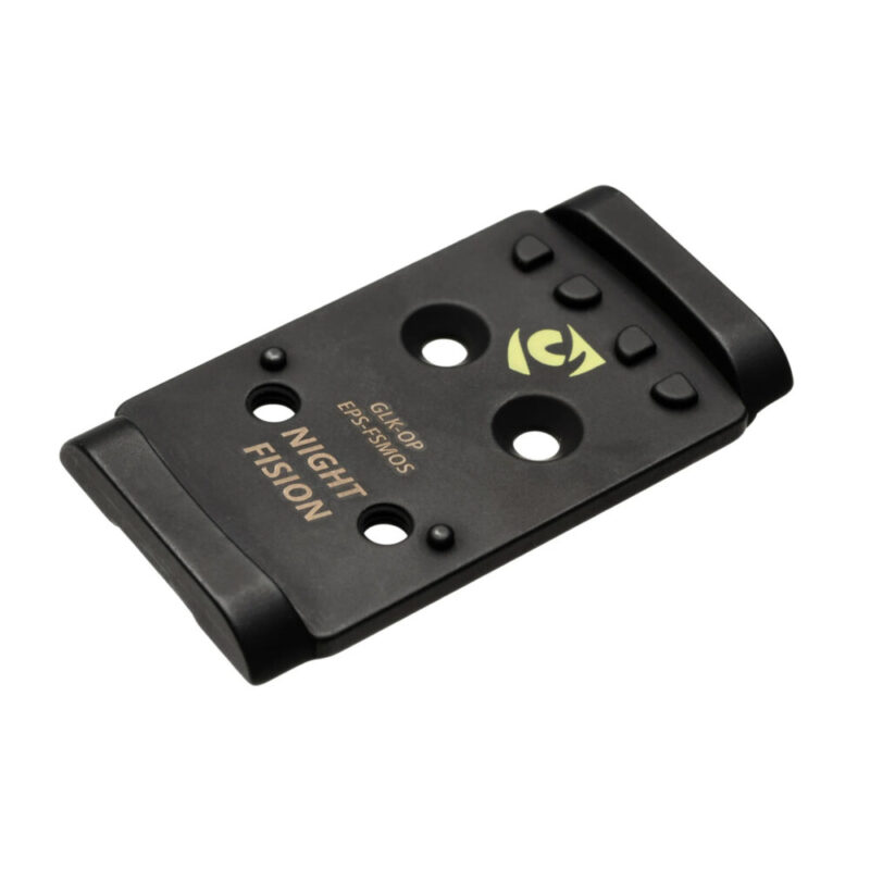 Night Fision Pistol Optic Plate Fits Full Size Glock MOS Black