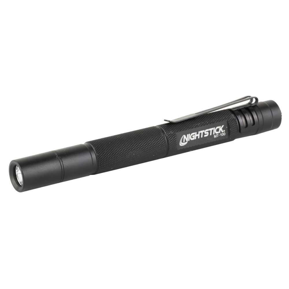 Nightstick MT-100 Mini-Tac Flashlight 130 Lumens 484 Candela 1.5 Hours of Runtime Black