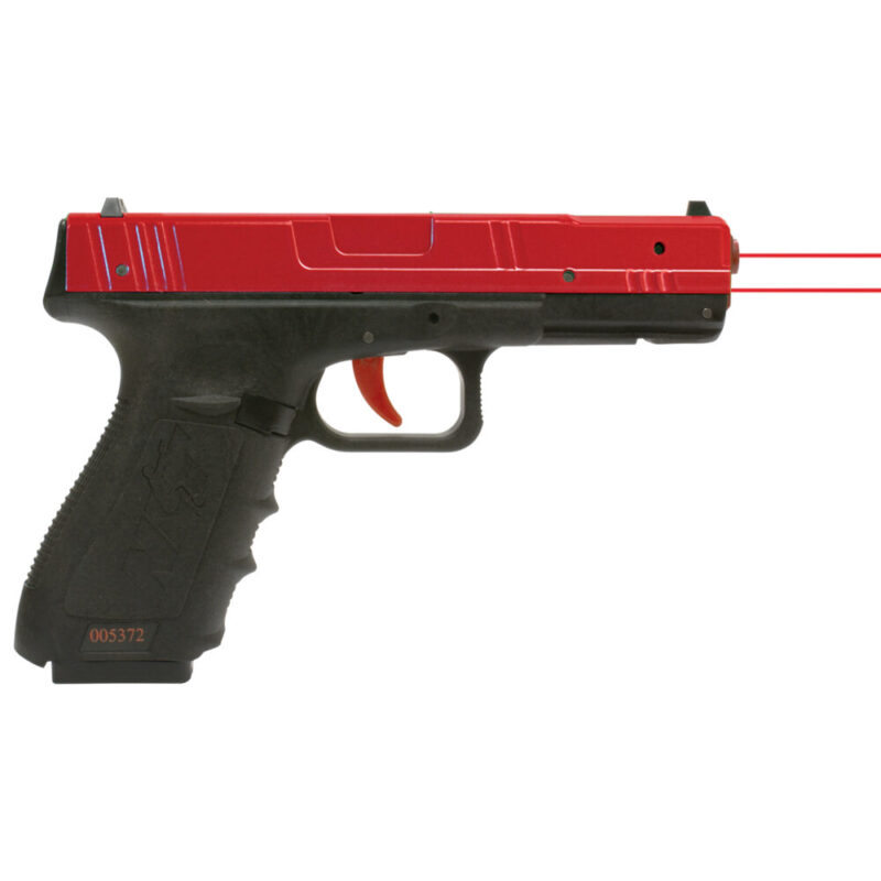 NextLevel Training Performer Trainer SIRT Pistol Red Plastic Slide with Red Trigger Take-Up and Red Shot Indicating Laser