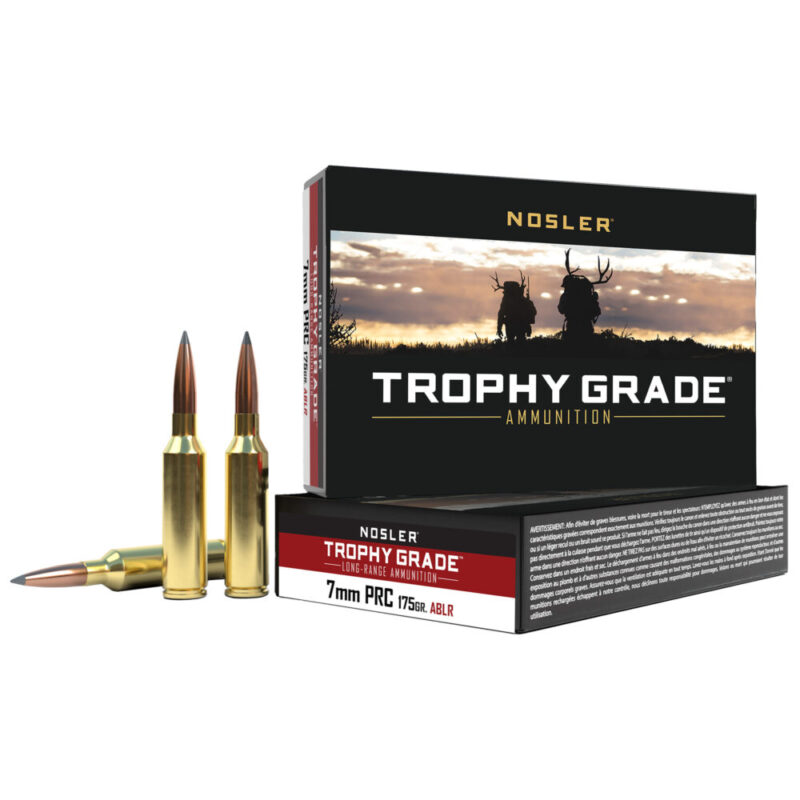 Nosler Trophy Grade 7MM PRC 175 Grain 20 Round Box