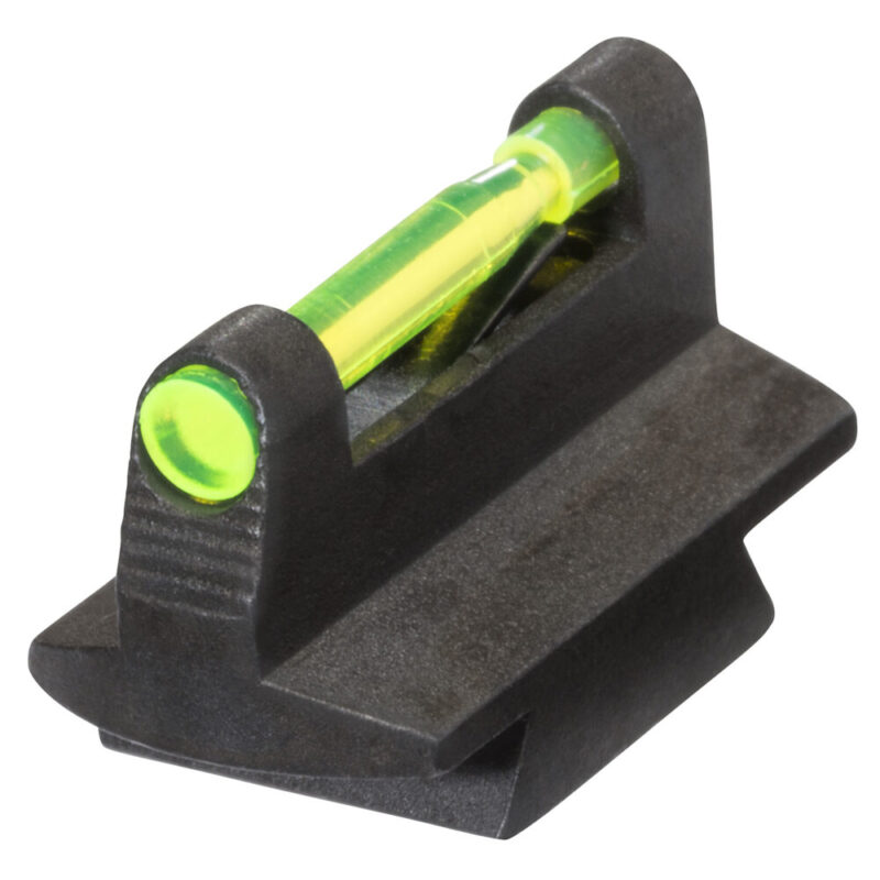 Hi-Viz Interchangeable 3/8″ Tall Front Sight for rifles and muzzleloaders. Fits models with 3/8″ dovetail front sight. Includes three Green