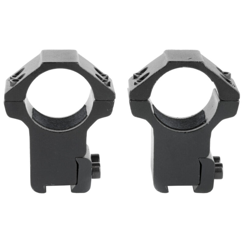 NcSTAR 3/8″ Dovetail Rings Supports 1″ Scope Tubes 2 Piece Fits on 3/8″ Dovetail Rails Black