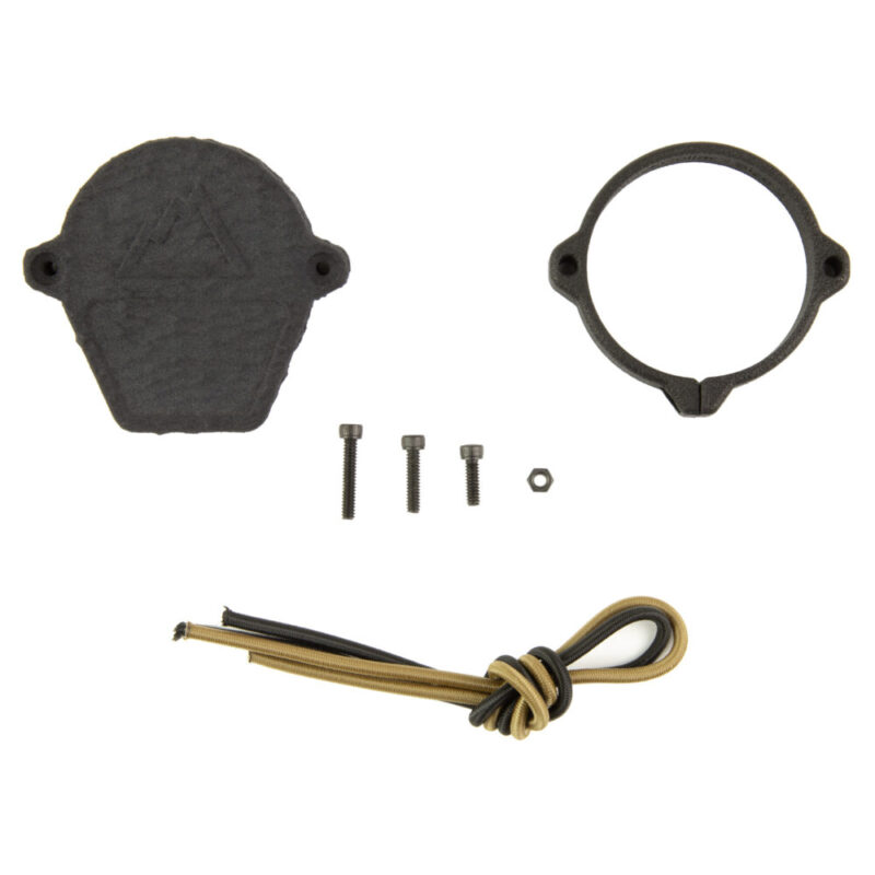 One Hundred Concepts ScopeCap Lens Cover Fits 41-44mm Rear Optics Black