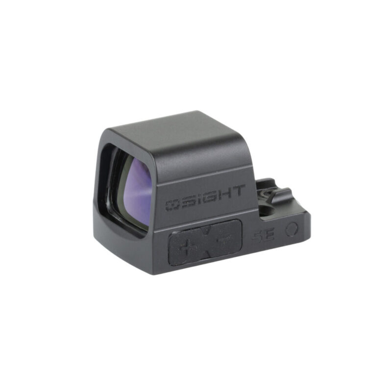 OSight SE Handgun Sight 6 MOA Green Dot Side Load CR1620 Battery Black