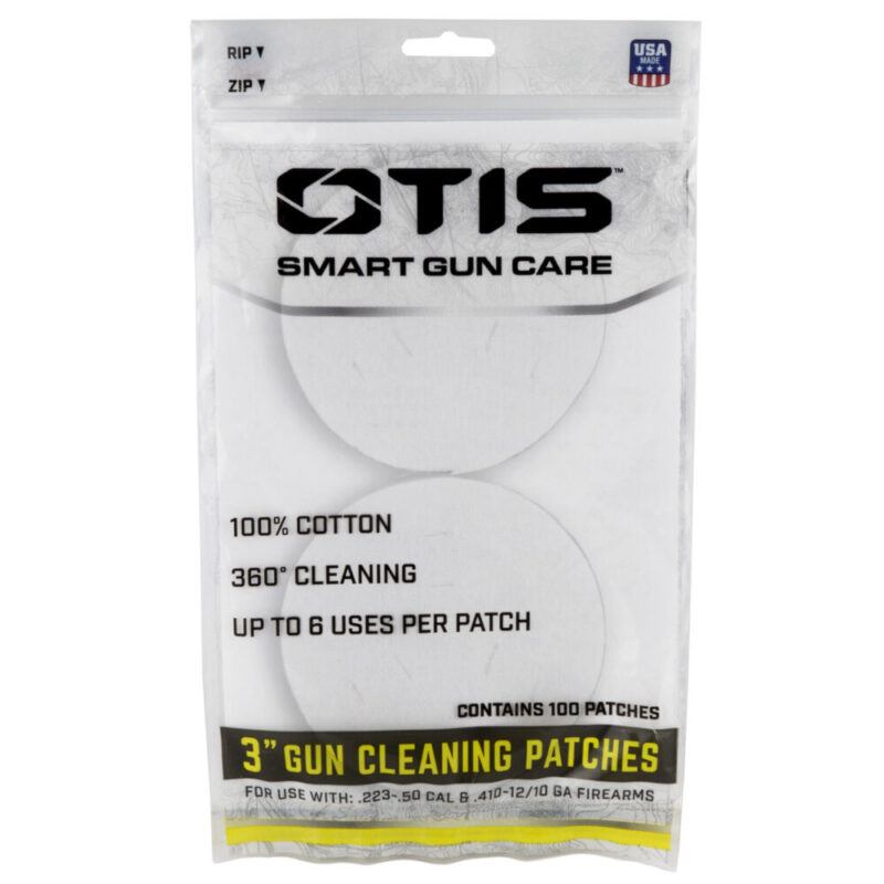 Otis Technology Patch For Universal Gun Cleaning 100 Per Pack