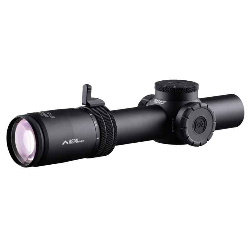 Primary Arms PLxC Rifle Scope 24MM Objective 1-8X Magnification 30mm Main Tube Black