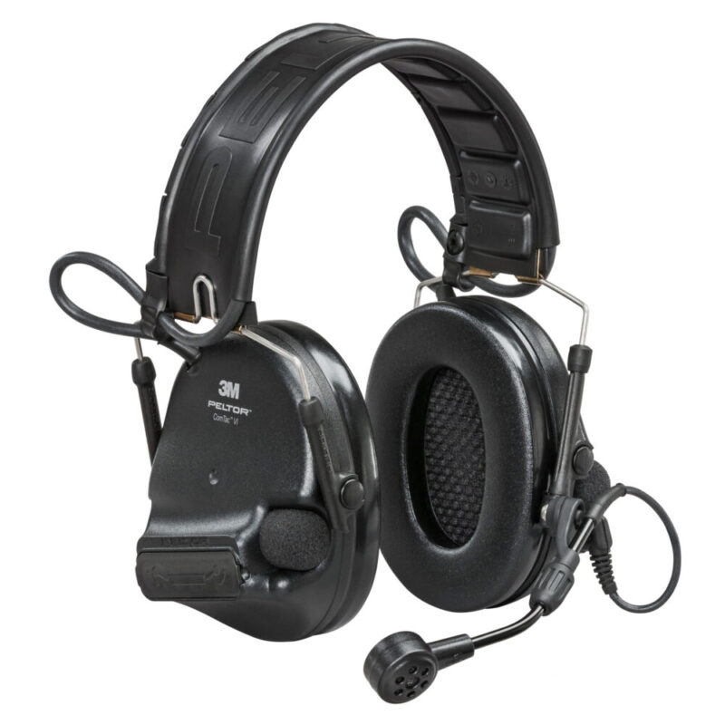 3M/Peltor ComTac VI Defender Electronic Earmuff Black