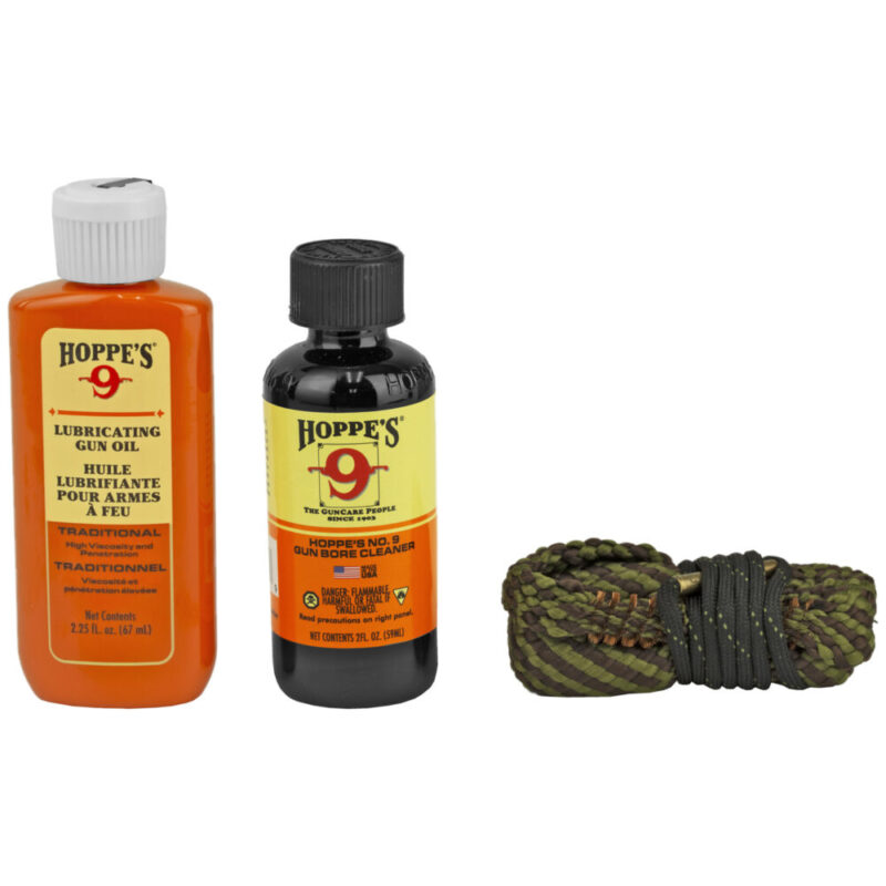 Hoppe’s 1-2-3 Done! Cleaning Kit .45 Cal Pistol