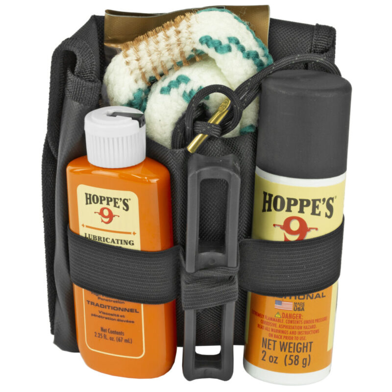 Hoppe’s Soft Sided Cleaning Kit 12 Gauge Shotgun Clam Pack