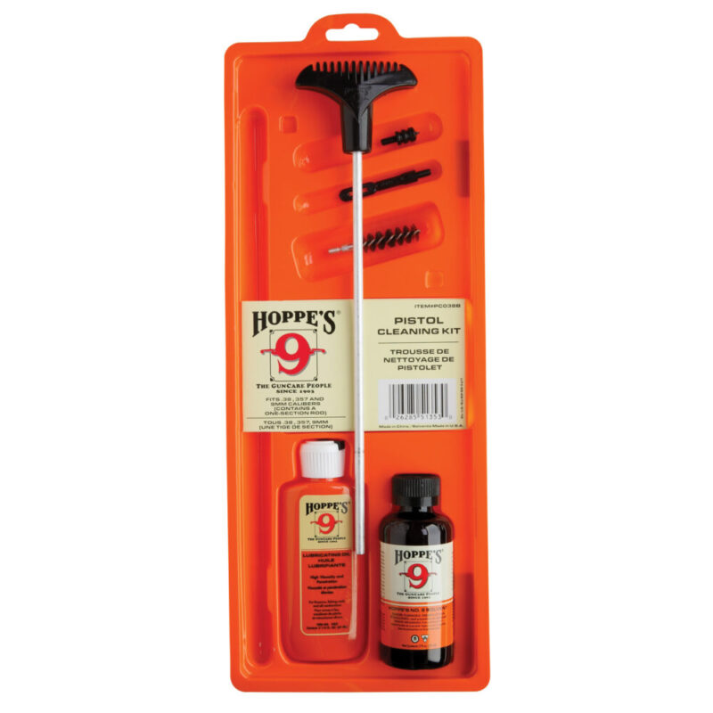Hoppe’s Cleaning Kit For 38/357/9MM/380 Pistol