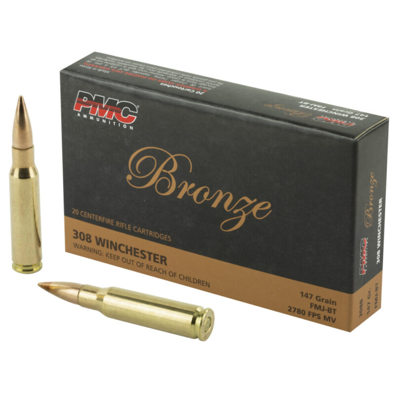 PMC Ammunition Bronze 308 Winchester 147 Grain 20 Round Box