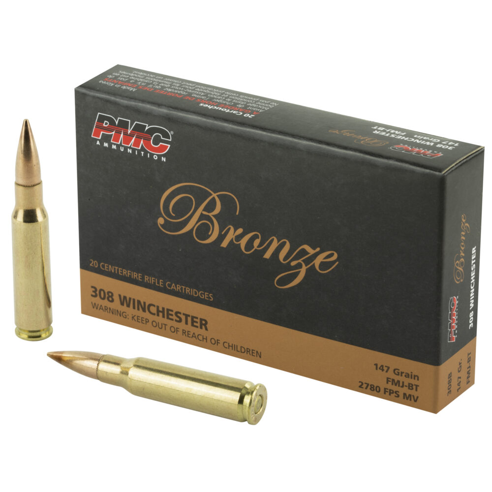 PMC Ammunition Bronze 308 Winchester 147 Grain 20 Round Box