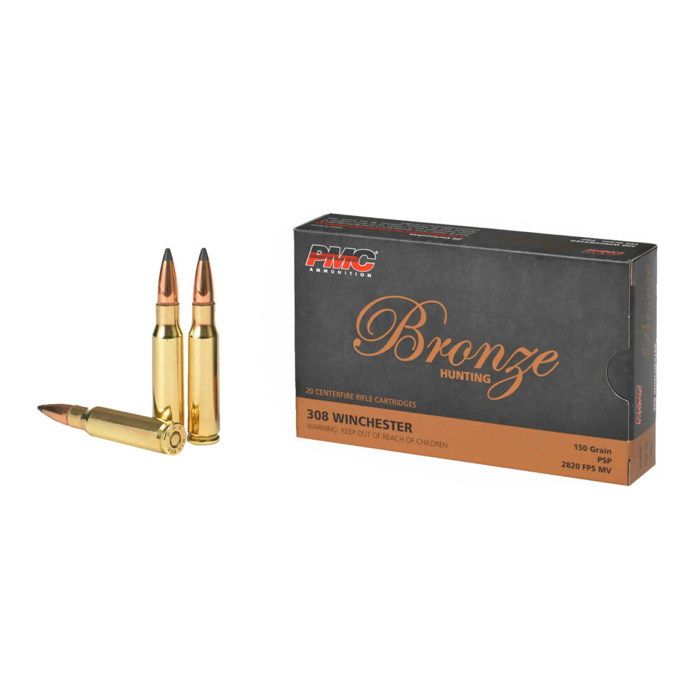 PMC Ammunition Bronze 308 Winchester 150 Grain 20 Round Box