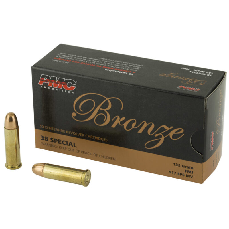 PMC Ammunition Bronze 38 Special 132 Grain 50 Round Box