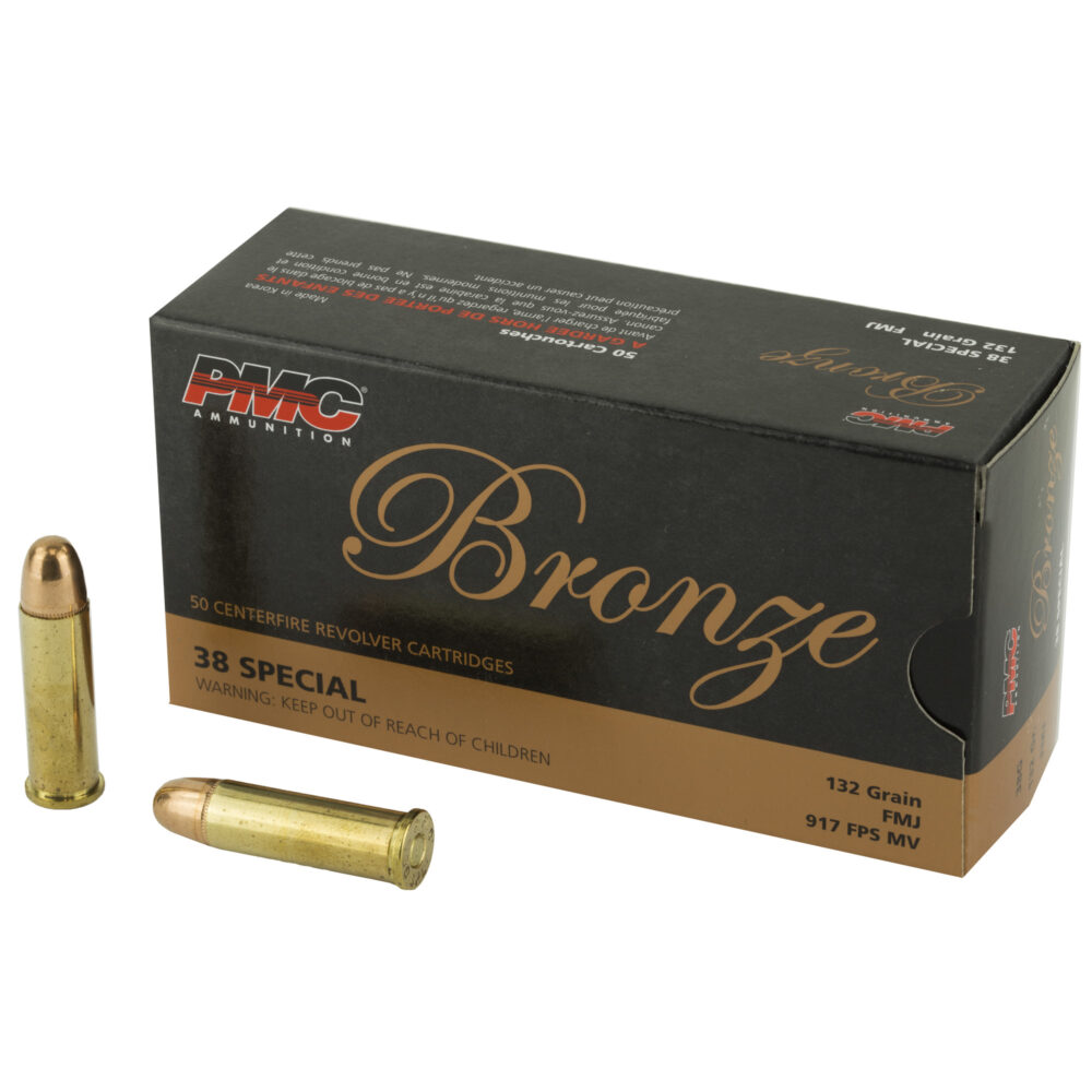 PMC Ammunition Bronze 38 Special 132 Grain 50 Round Box