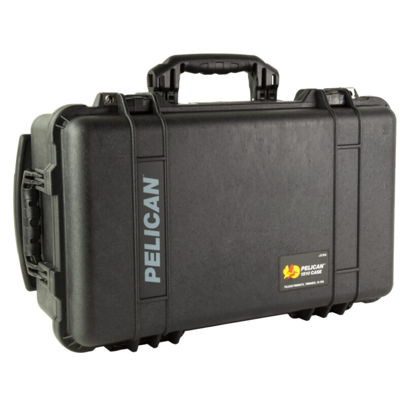 Pelican 1510 Protector Carry-On Case With Polyurethane Foam 22.00″x13.81″x9.00″ Black
