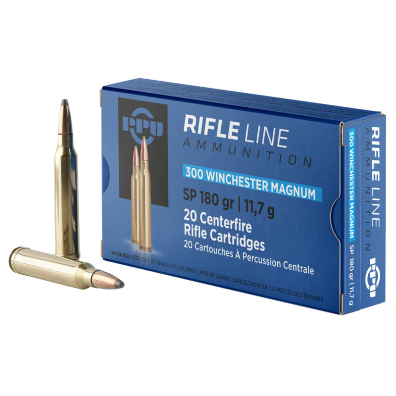 Prvi Partizan Standard Rifle 300 Winchester Magnum 180 Grain 20 Round Box