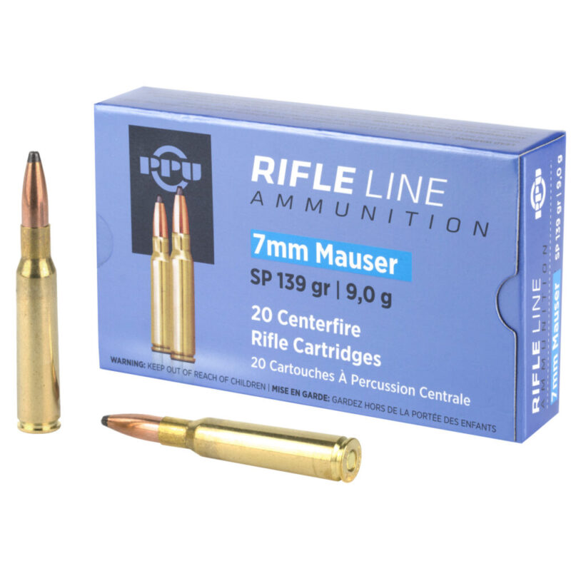 Prvi Partizan Rifle 7X57 Mauser 139 Grain 20 Round Box