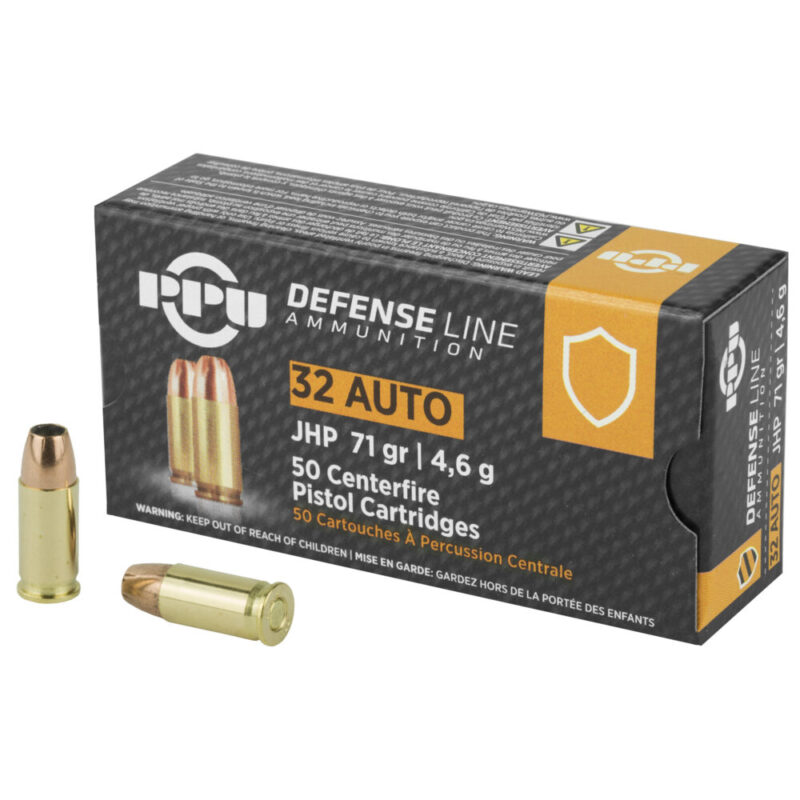 Prvi Partizan Handgun Defense 32 ACP 71Grain 50 Round Box