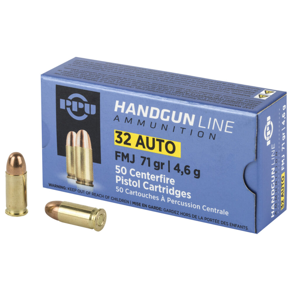 Prvi Partizan Pistol 32 ACP 71 Grain 50 Round Box